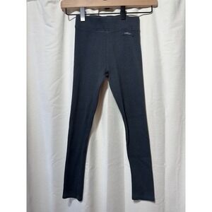 ZARA Kids Ribbed Leggings Gray Size 8 128 Cotton Blend Casual Bottoms